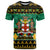 Personalised Jamaica Christmas T Shirt Jamaican Coat Of Arms Xmas Vibes - Wonder Print Shop