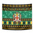 Personalised Jamaica Christmas Tapestry Jamaican Coat Of Arms Xmas Vibes - Wonder Print Shop