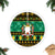 Personalised Jamaica Christmas Tree Skirt Jamaican Coat Of Arms Xmas Vibes - Wonder Print Shop
