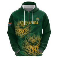 Custom South Africa Cricket Hoodie Go Champions Proteas - Wonder Print Shop