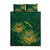 Custom South Africa Cricket Quilt Bed Set Go Champions Proteas - Wonder Print Shop