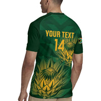 Custom South Africa Cricket Rugby Jersey Go Champions Proteas - Wonder Print Shop