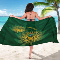 Custom South Africa Cricket Sarong Go Champions Proteas - Wonder Print Shop