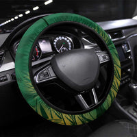 South Africa Cricket Steering Wheel Cover Go Champions Proteas - Wonder Print Shop