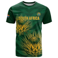 Custom South Africa Cricket T Shirt Go Champions Proteas - Wonder Print Shop