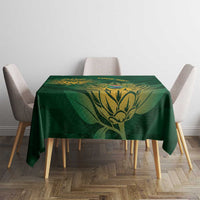 Custom South Africa Cricket Tablecloth Go Champions Proteas - Wonder Print Shop