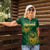 Custom South Africa Cricket Women Polo Shirt Go Champions Proteas - Wonder Print Shop