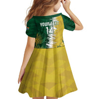 Custom Australia And South Africa Cricket Family Matching Off Shoulder Maxi Dress and Hawaiian Shirt Aussies Proteas Together - Wonder Print Shop