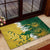 Custom Australia And South Africa Cricket Rubber Doormat Aussies Proteas Together - Wonder Print Shop