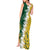 Custom Australia And South Africa Cricket Tank Maxi Dress Aussies Proteas Together - Wonder Print Shop