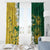 Custom Australia And South Africa Cricket Window Curtain Aussies Proteas Together - Wonder Print Shop