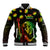 Jamaica Bob Marley Day Baseball Jacket One Love Jamaican Reggae African Pattern