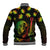 Jamaica Bob Marley Day Baseball Jacket One Love Jamaican Reggae African Pattern