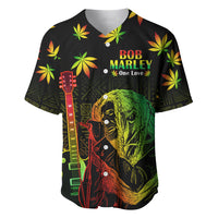 Jamaica Legend Bob Day Baseball Jersey One Love Jamaican Reggae African Pattern - Wonder Print Shop