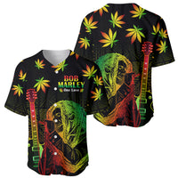 Jamaica Legend Bob Day Baseball Jersey One Love Jamaican Reggae African Pattern - Wonder Print Shop