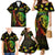Jamaica Legend Bob Day Family Matching Mermaid Dress and Hawaiian Shirt One Love Jamaican Reggae African Pattern - Wonder Print Shop