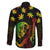 Jamaica Legend Bob Day Family Matching Puletasi and Hawaiian Shirt One Love Jamaican Reggae African Pattern - Wonder Print Shop