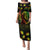 Jamaica Legend Bob Day Family Matching Puletasi and Hawaiian Shirt One Love Jamaican Reggae African Pattern - Wonder Print Shop