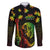 Jamaica Legend Bob Day Family Matching Short Sleeve Bodycon Dress and Hawaiian Shirt One Love Jamaican Reggae African Pattern - Wonder Print Shop