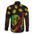 Jamaica Legend Bob Day Family Matching Short Sleeve Bodycon Dress and Hawaiian Shirt One Love Jamaican Reggae African Pattern - Wonder Print Shop
