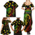 Jamaica Legend Bob Day Family Matching Summer Maxi Dress and Hawaiian Shirt One Love Jamaican Reggae African Pattern - Wonder Print Shop