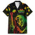 Jamaica Legend Bob Day Hawaiian Shirt One Love Jamaican Reggae African Pattern - Wonder Print Shop