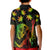 Jamaica Legend Bob Day Kid Polo Shirt One Love Jamaican Reggae African Pattern - Wonder Print Shop