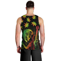 Jamaica Legend Bob Day Men Tank Top One Love Jamaican Reggae African Pattern - Wonder Print Shop