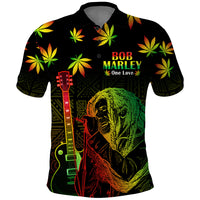 Jamaica Legend Bob Day Polo Shirt One Love Jamaican Reggae African Pattern - Wonder Print Shop