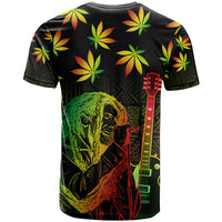 Jamaica Legend Bob Day T Shirt One Love Jamaican Reggae African Pattern - Wonder Print Shop