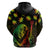 Jamaica Legend Bob Day Zip Hoodie One Love Jamaican Reggae African Pattern - Wonder Print Shop