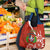 Dominican Republic Independence Day Grocery Bag Coat Of Arms With Bayahibe Rose
