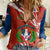Dominican Republic Independence Day Women Casual Shirt Coat Of Arms With Bayahibe Rose - Wonder Print Shop