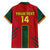 Custom Cameroon Football Family Matching Short Sleeve Bodycon Dress and Hawaiian Shirt 2024 African Nations Go Champions Lion Style - Wonder Print Shop