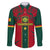 Custom Cameroon Football Family Matching Short Sleeve Bodycon Dress and Hawaiian Shirt 2024 African Nations Go Champions Lion Style - Wonder Print Shop