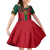 Custom Cameroon Football Kid Short Sleeve Dress 2024 African Nations Go Champions Lion Style - Wonder Print Shop