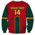 Custom Cameroon Football Sweatshirt 2024 African Nations Go Champions Lion Style