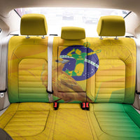 Brasil Volleyball Back Car Seat Cover Go Champions Canario-da-terra