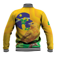 Brasil Volleyball Baseball Jacket Go Champions Canario-da-terra