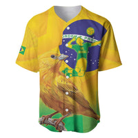 Brasil Volleyball Baseball Jersey Go Champions Canario-da-terra