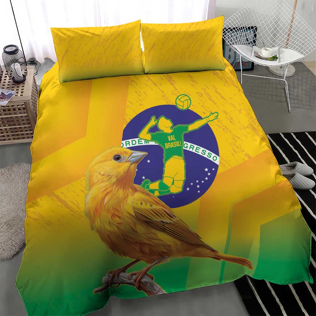 Brasil Volleyball Bedding Set Go Champions Canario-da-terra