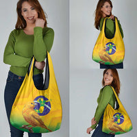 Brasil Volleyball Grocery Bag Go Champions Canario-da-terra