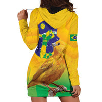Brasil Volleyball Hoodie Dress Go Champions Canario-da-terra