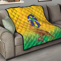 Brasil Volleyball Quilt Go Champions Canario-da-terra - Wonder Print Shop