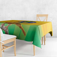Brasil Volleyball Tablecloth Go Champions Canario-da-terra - Wonder Print Shop