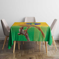 Brasil Volleyball Tablecloth Go Champions Canario-da-terra - Wonder Print Shop