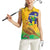 Brasil Volleyball Women Sleeveless Polo Shirt Go Champions Canario-da-terra - Wonder Print Shop