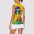 Brasil Volleyball Women Sleeveless Polo Shirt Go Champions Canario-da-terra - Wonder Print Shop