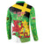 Wales Saint David's Day Button Sweatshirt Welsh Dragon Dydd Gwyl Dewi Hapus!