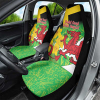Wales Saint David's Day Car Seat Cover Welsh Dragon Dydd Gwyl Dewi Hapus!